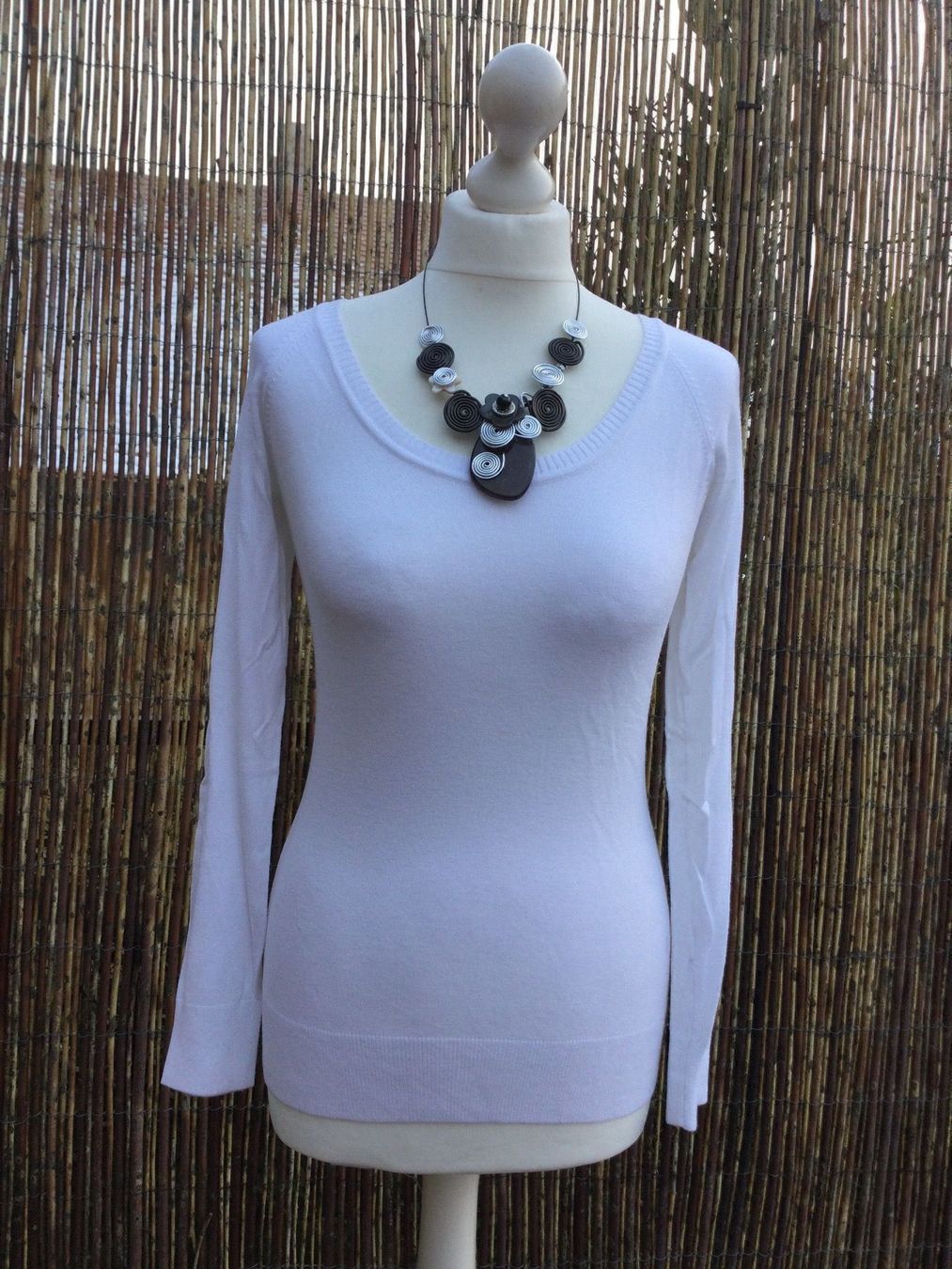 Maglioni & Felpe: Pull blanc marque CHICOREE, taille M – Nuovo (secondo la descrizione) da Agiez venduto da chouchanelle 2