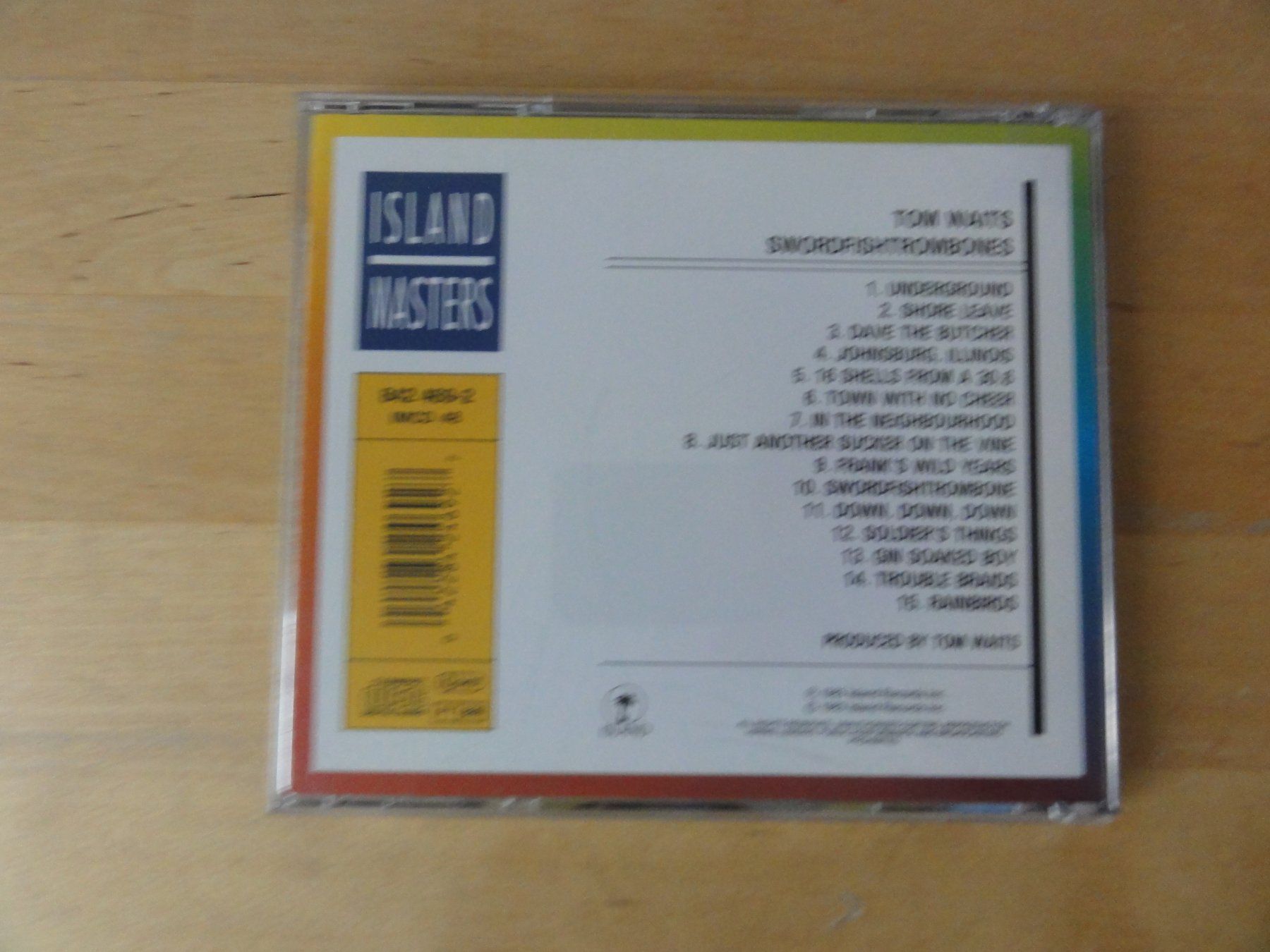 CDs: TOM WAITS "Swordfishtrombones" – Gebraucht aus zürich von Goldimmund 2