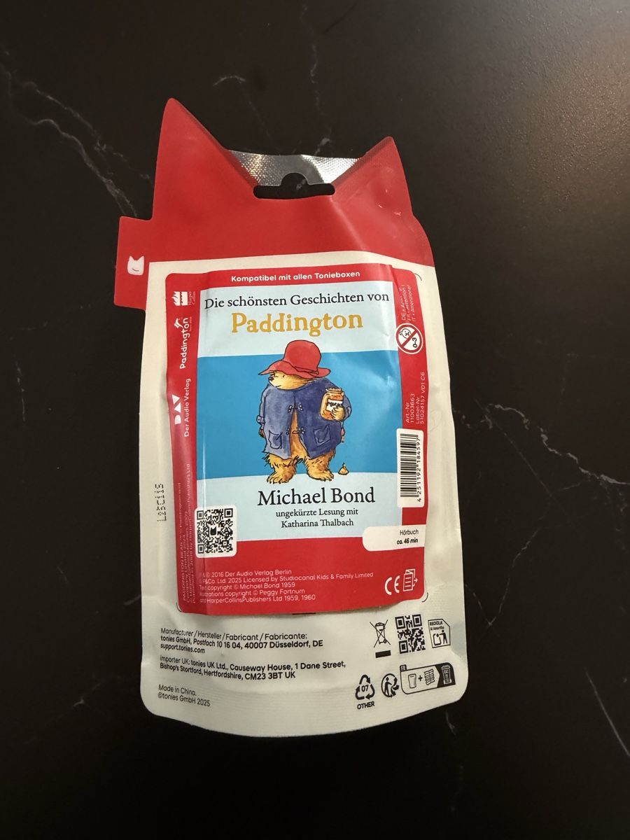 Audiolibri: Tonie Paddington neu – Nuovo e nell'imballaggio originale da Niederglatt ZH venduto da vul_v86c 1