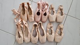 Ballettspitzenschuhe Shabby