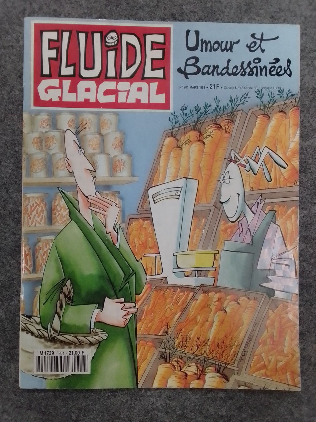 Fumetti: Fluide glacial 201 mars 1993 – Nuovo (secondo la descrizione) da Préverenges venduto da mam_629h