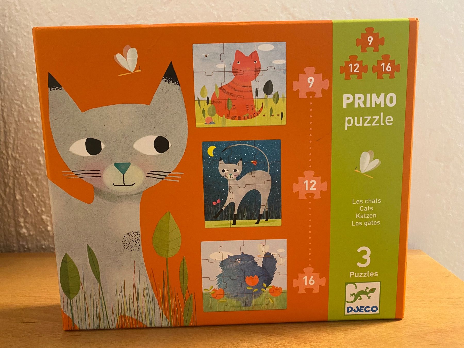 Djeco Puzzle: DJECO PRIMO PUZZLE KATZEN – Usato da chiasso venduto da Wulli