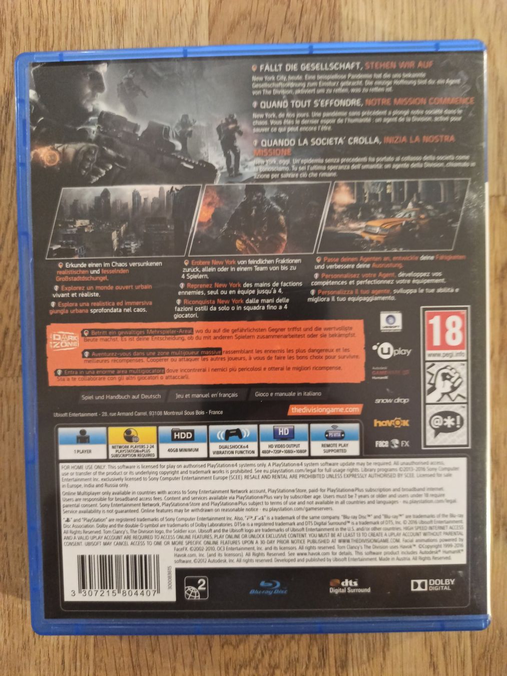 Giochi: Tom Clancy's The Division PS4 / PS5 – Usato da Oberweningen venduto da mar_87mx 1