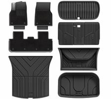3W Kit 10 Tapis de Sol et Coffre pour Tesla Model Y Juniper