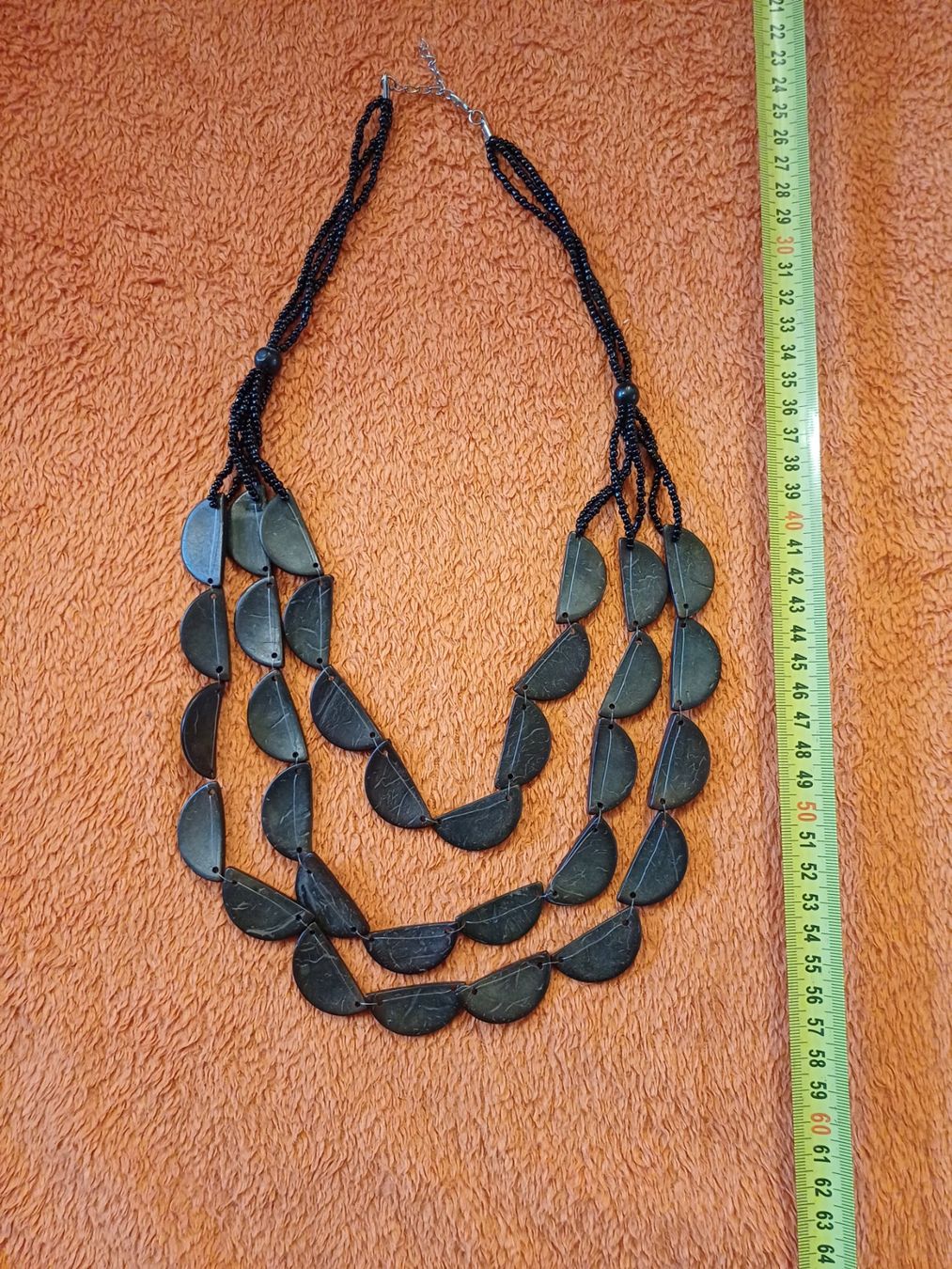 Catenine: Schicke schwarze Halskette – Usato da Neftenbach venduto da QuiQuo