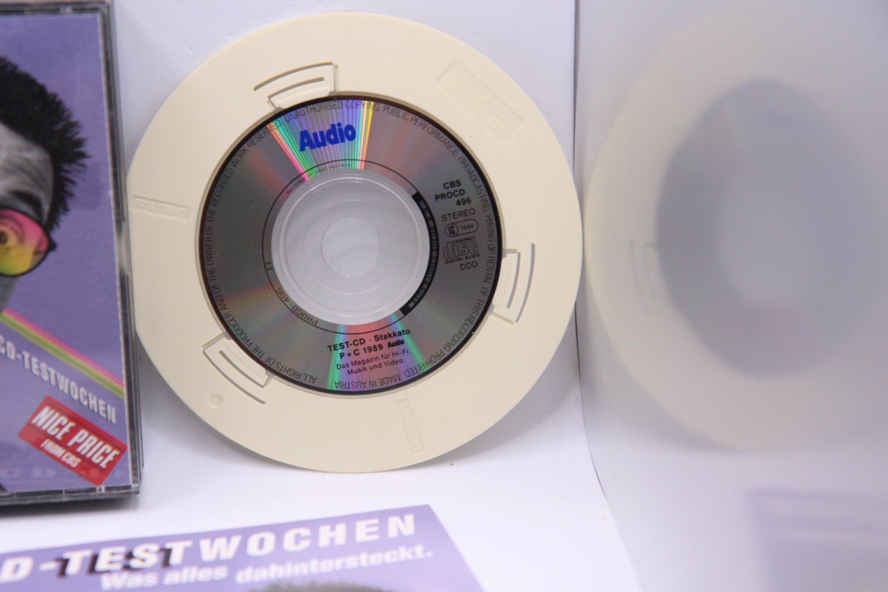 CD: 2 CD Test CD Mini-Stakkato + Chartbreakers + Herbie Hancock – Usato da Ernetschwil venduto da luisvonerni 2