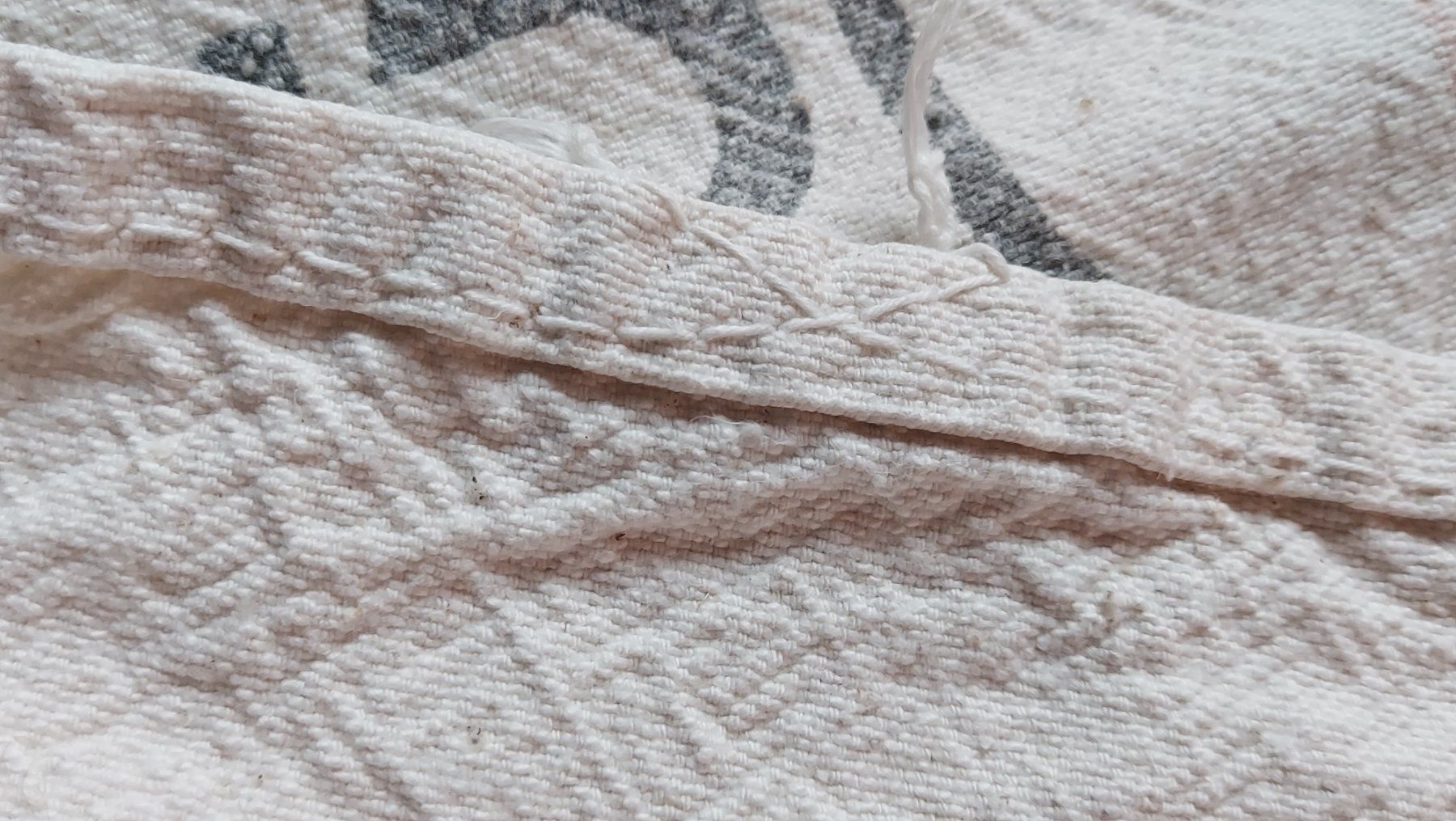 Tessuti: Vintage Baumwoll-Leinensack "CHASE Seamless Extra Quality" – Usato da Thalheim venduto da silvara01 8