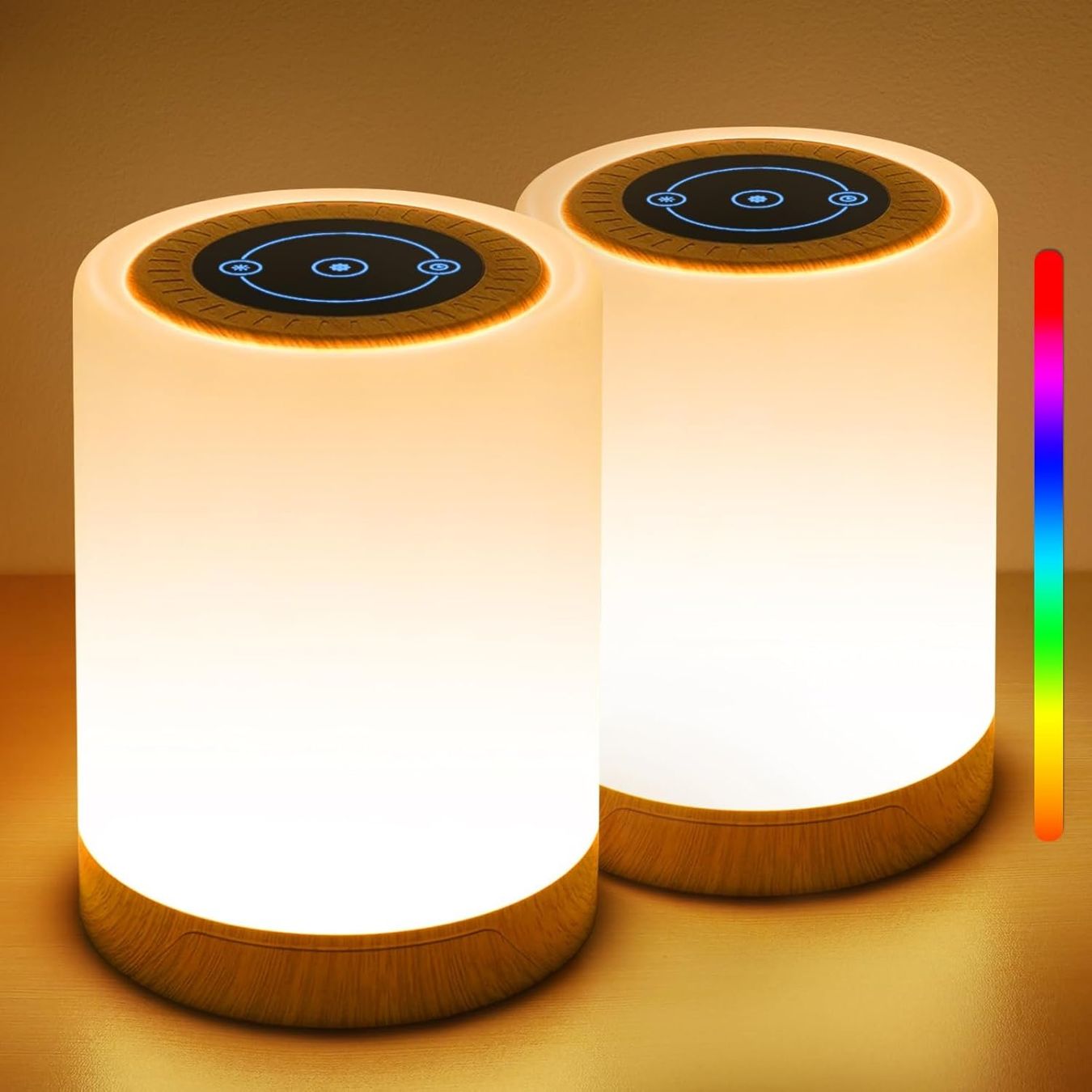 Lampade: 2er Set Nachttischlampe Touch Dimmbar – Nuovo e nell'imballaggio originale da Nuglar venduto da SaleRitter 1