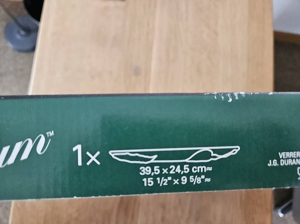 Servierplatten: Glasplatte Arum von Luminarc – Gebraucht aus Birrhard von pas_5sl2 3