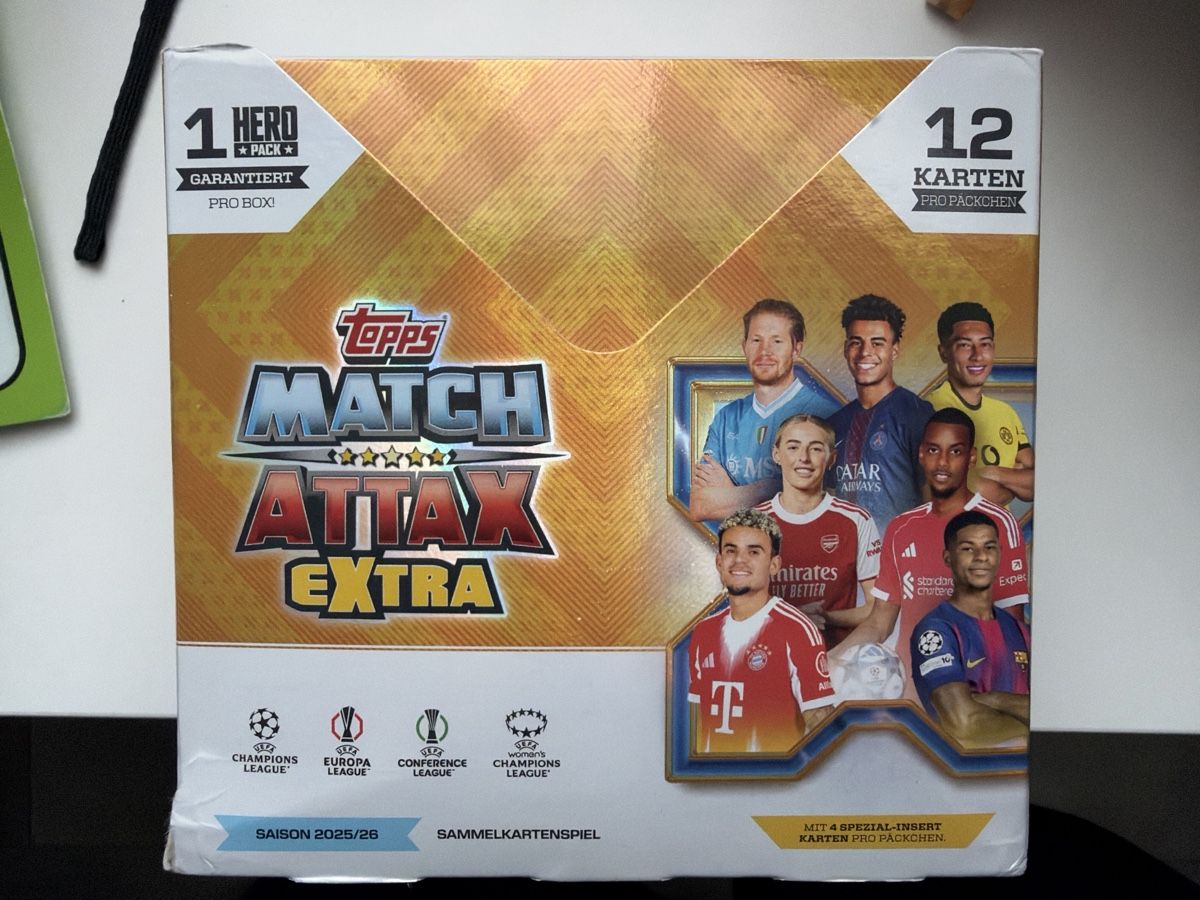 Topps Sammelbilder & Trading cards: Topps Match Attax Extra 2026 – Neu und originalverpackt aus Muolen von Pelon1 2