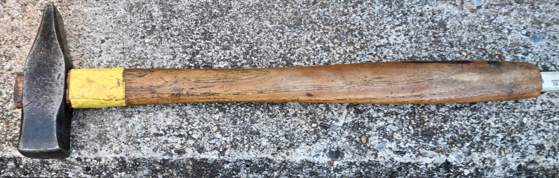 Tutti gli attrezzi: alter Schmiede Schlosser HAMMER  L 38cm – Usato da Pfaffhausen venduto da mono_rec 5