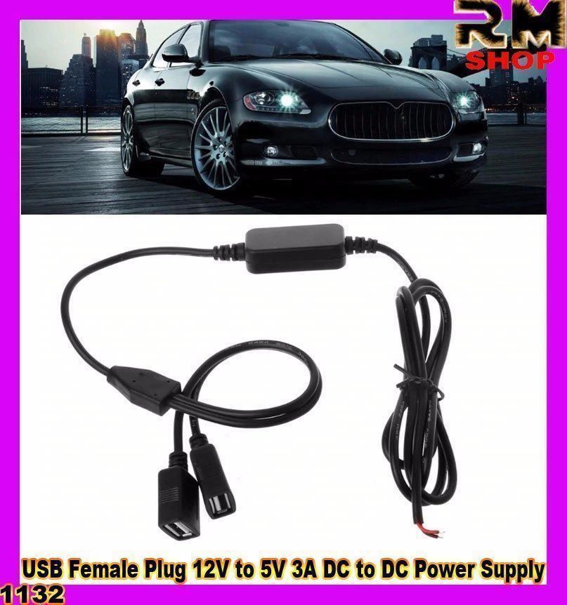 Caricabatterie: USB-Stecker 12V bis 5V 3A DC / DC-Strom – Nuovo e nell'imballaggio originale da Unterägeri venduto da RmOnline