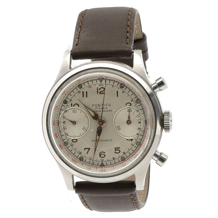 Montre chronographe Pontifa Valjoux 22 | Kaufen auf Ricardo