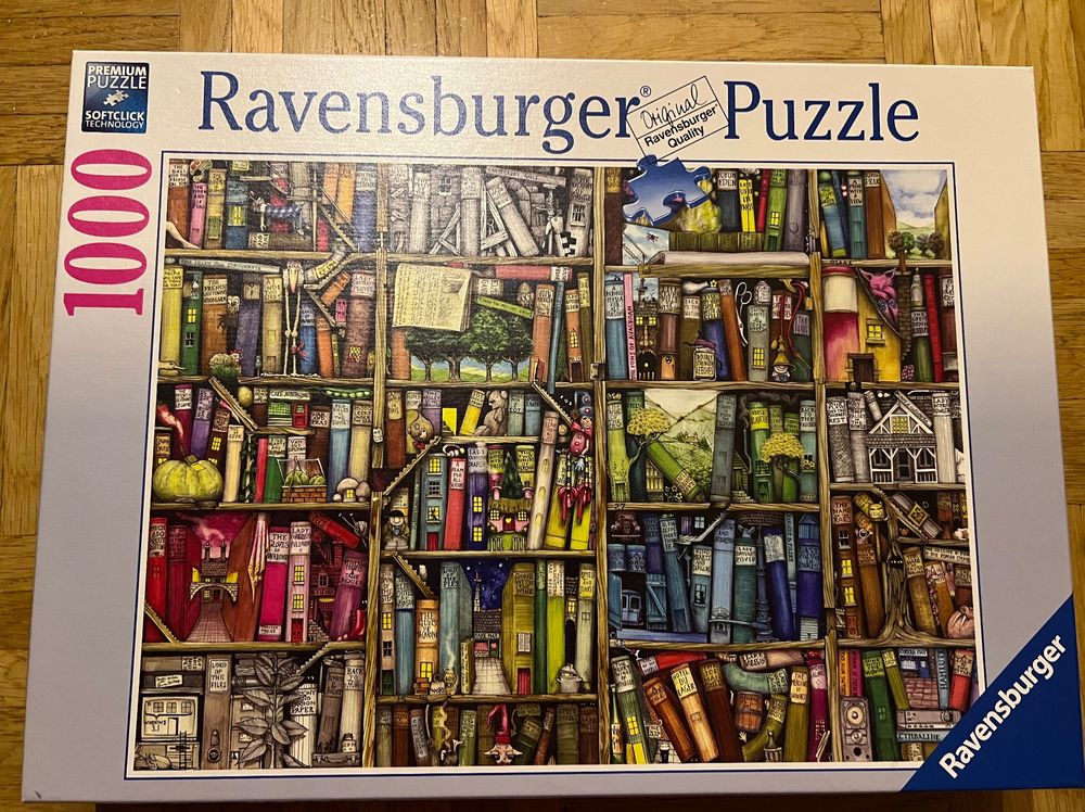Ravensburger Puzzle 1000 Teile Bücherregal (Gebraucht) in Buchs ZH für ...