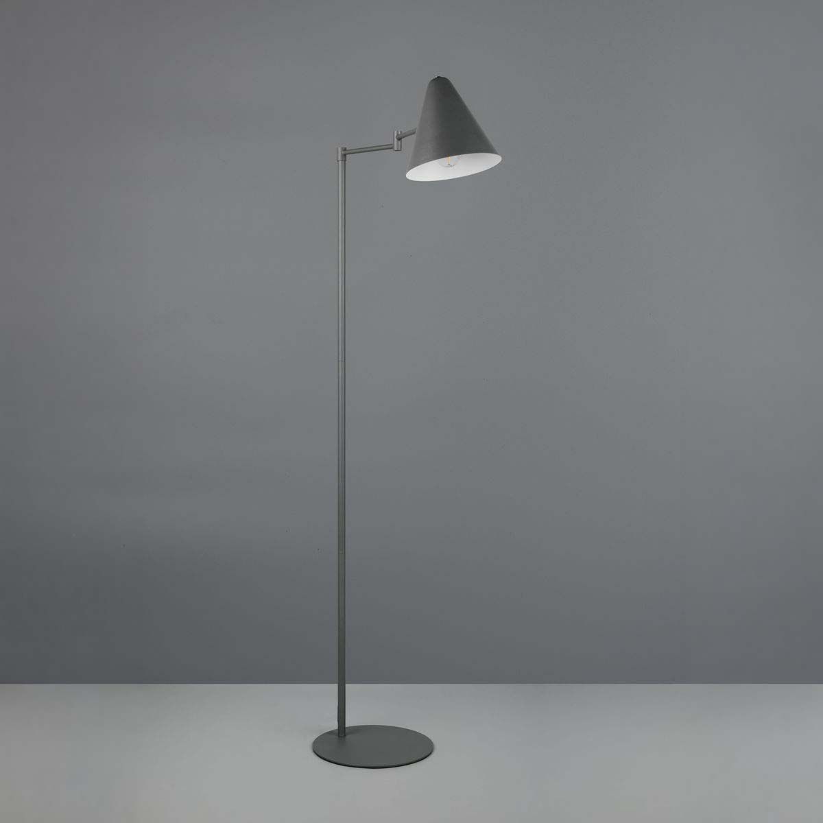 Lampade: Stehleuchte, Anthrazit, 127 cm Höhe – Nuovo (secondo la descrizione) da Kreuzlingen venduto da Smart-Light 6