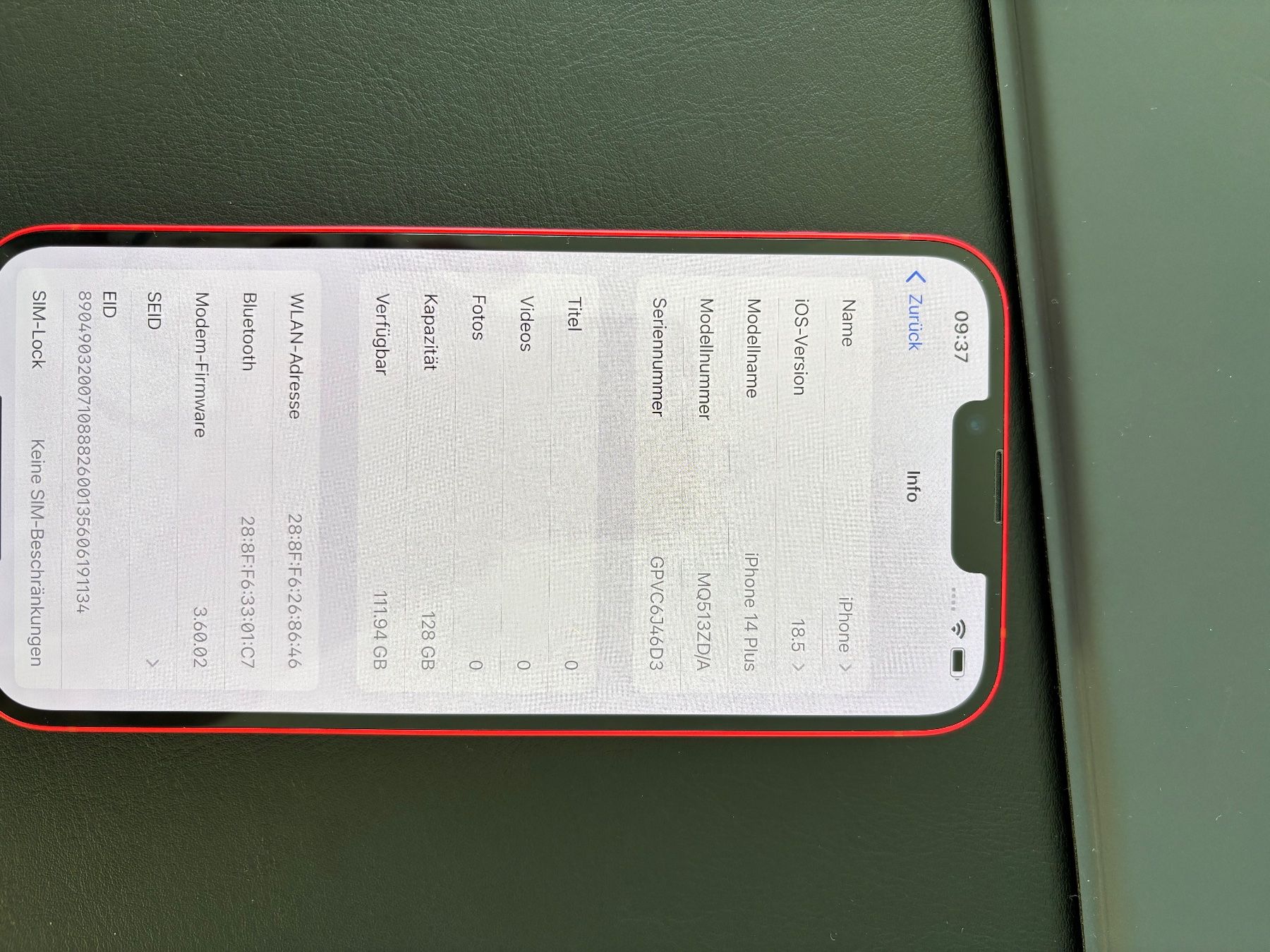 Apple Telefoni cellulari / Smartphones: IPhone 14 plus red Edition – Usato da Wädenswil venduto da muus2012 2