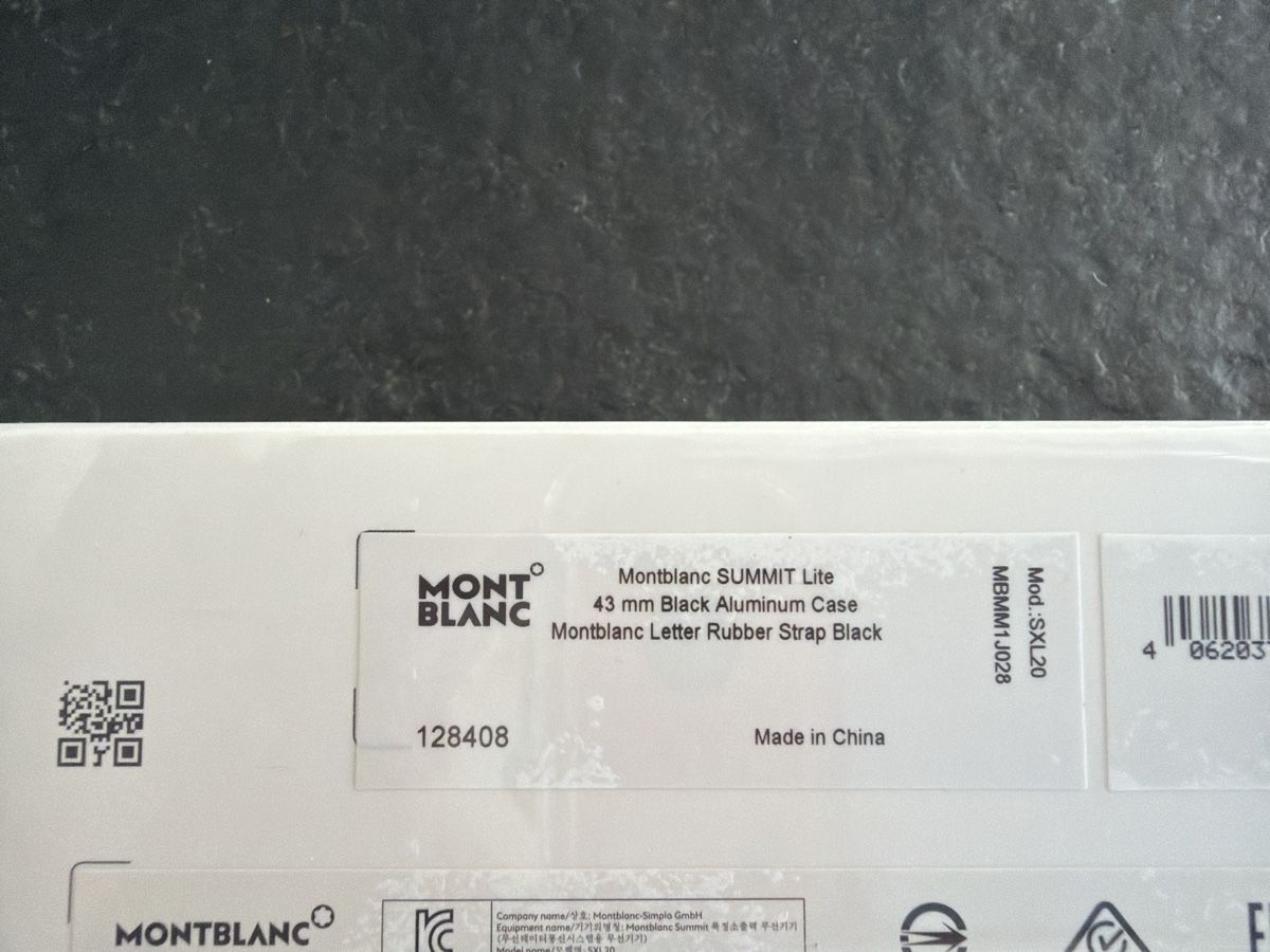 Smartwatch: Montblanc Summit Lite Smartwatch - Neuf - dans emballage – Nuovo e nell'imballaggio originale da Cully venduto da Vadhor 6