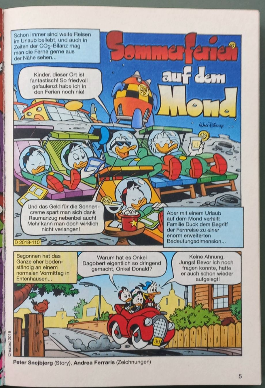 Fumetti: Comic - LTB 522 - Sommerferien auf dem Mond – Usato da Niederuzwil venduto da lubimaja 2