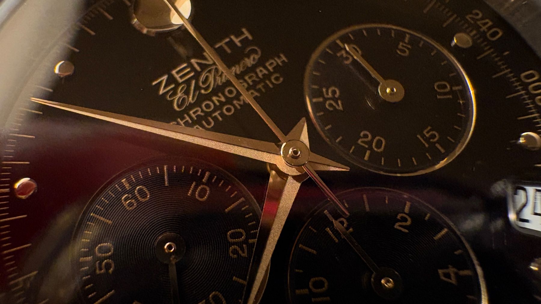 Zenith Montres: Zenith El Primero Pacific Chronograph. Tausch möglich. – D'occasion à Meinisberg par bru_256h 3