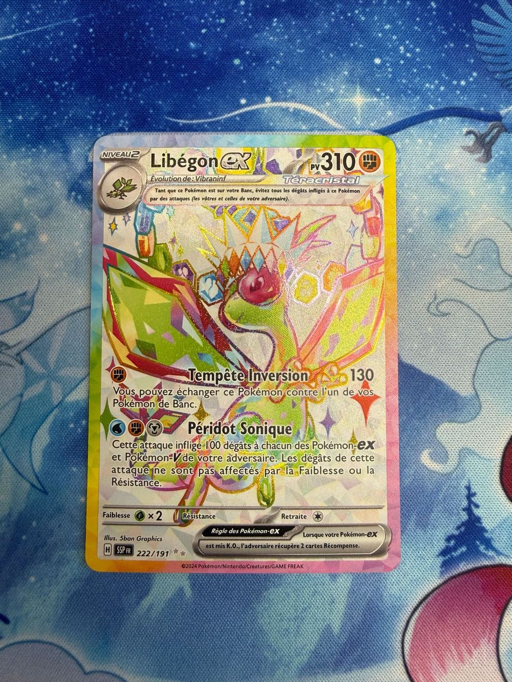 Pokémon Carte collezionabili: Libégon FA - SSP 222 FR – Nuovo (secondo la descrizione) da Courgenay venduto da ScamBoxOff