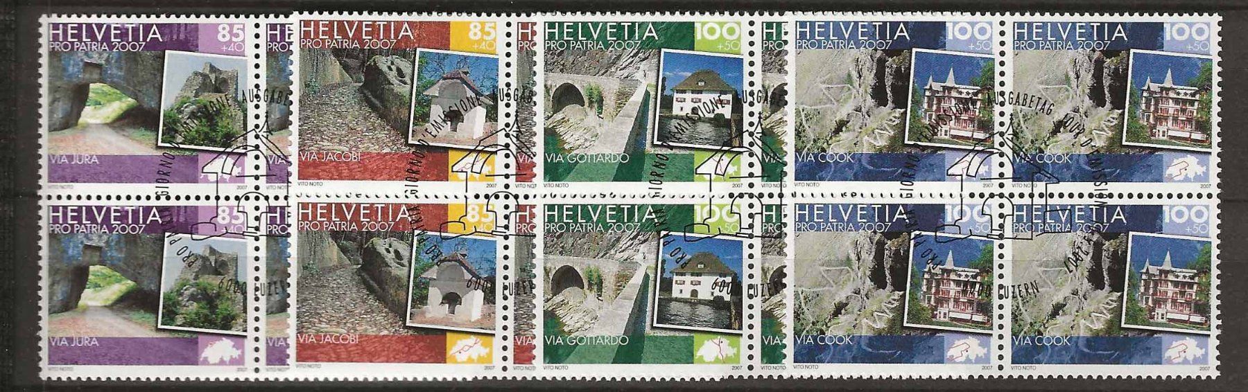 Alle Briefmarken: PP2007 - Pro Patria 2007 B4  1er jour – Neu und originalverpackt aus Trélex von Phil_Albert