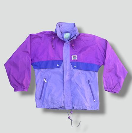 Skipoles Etnic Basics vintage 80s jacket retro regenjacke