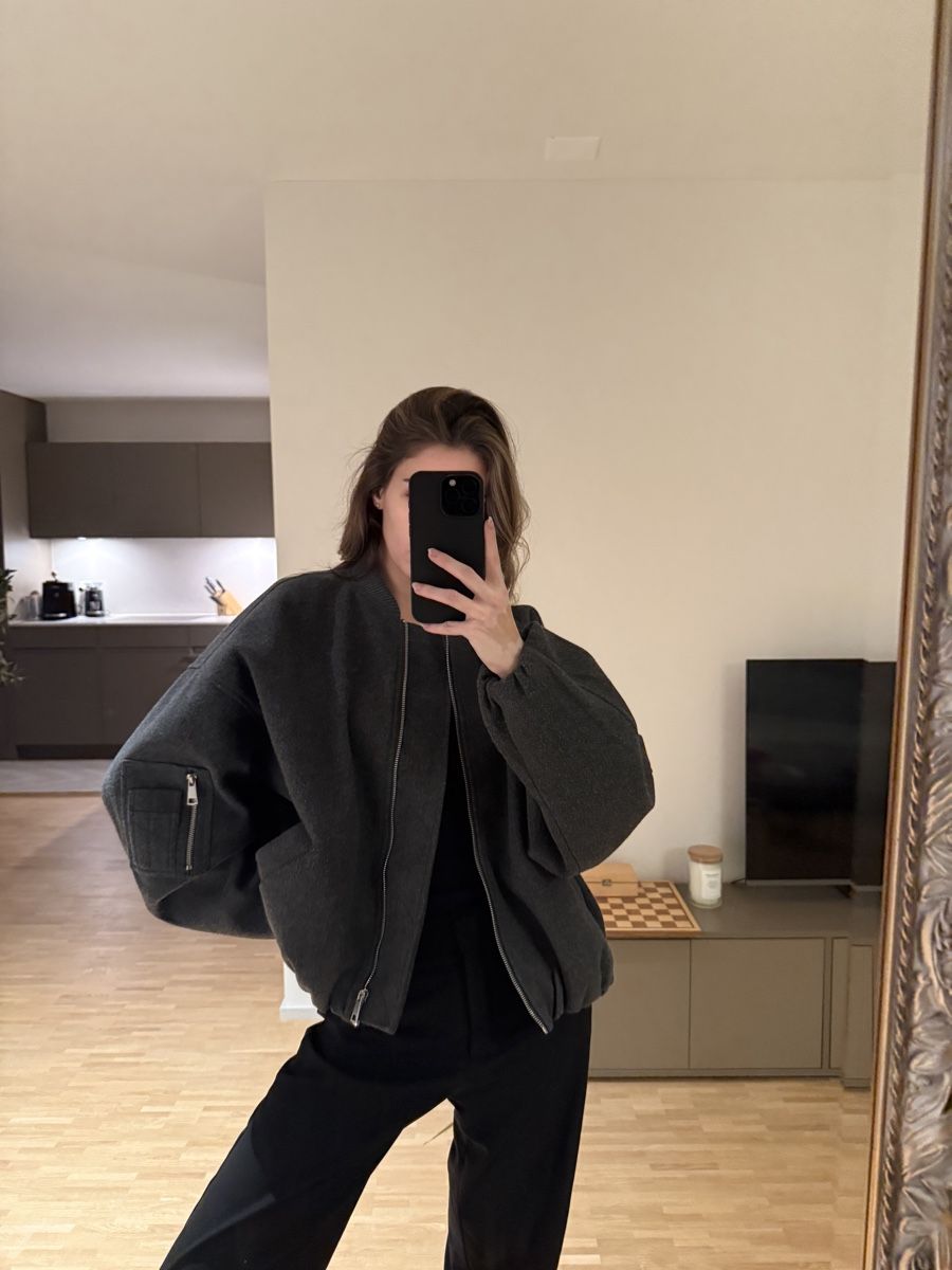 Giacche: Bomberjacke Zara grau – Nuovo (secondo la descrizione) da Zürich venduto da Bianca111_ 2