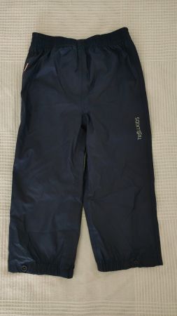 Trollkids Regenhose dunkelblau Grösse 92 Neuwertig;