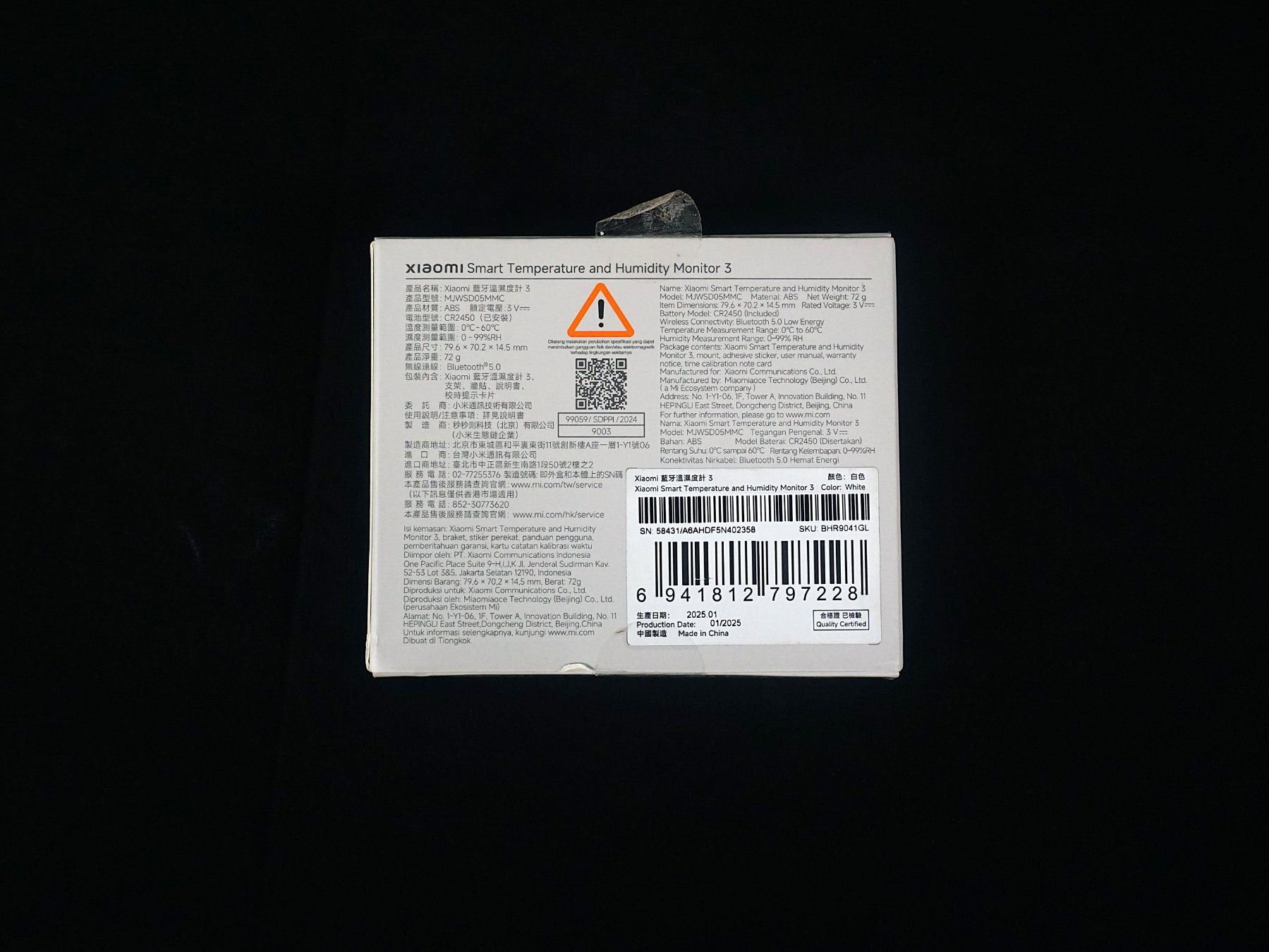 Xiaomi Altro per la casa: Xiaomi Smart Temperatur- & Feuchtigkeitsmonitor 3 – Nuovo (secondo la descrizione) da Pratteln venduto da Restwert_Pratteln 4
