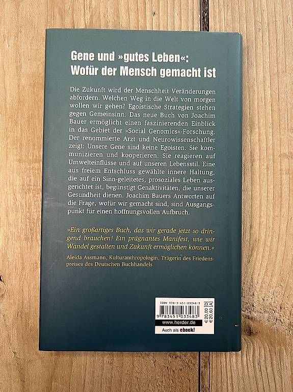 Libri: Buch - Das empatische Gen - Joachim Bauer – Usato da Urdorf venduto da Marybyii 1