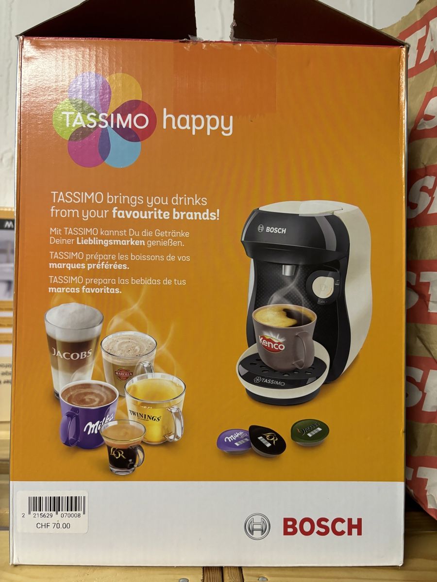 Bosch Kaffeemaschinen & Espressomaschinen: Kapselmaschine TASSIMO Happy NEU – Neu (gemäss Beschreibung) aus Küssnacht am Rigi von sie_5yqs 7
