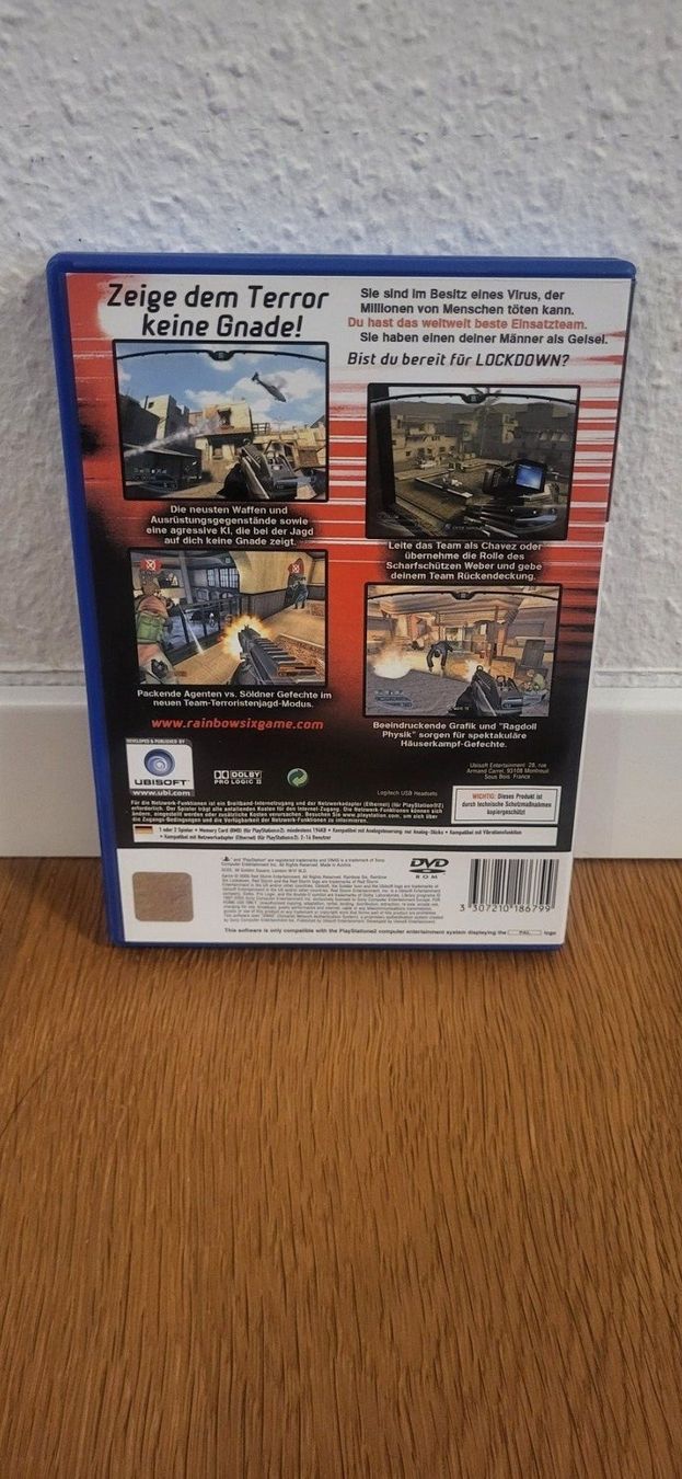 Sony Spiele: PS2 - Rainbow Six Lockdown – Gebraucht aus Münsingen von Heroism2010 1