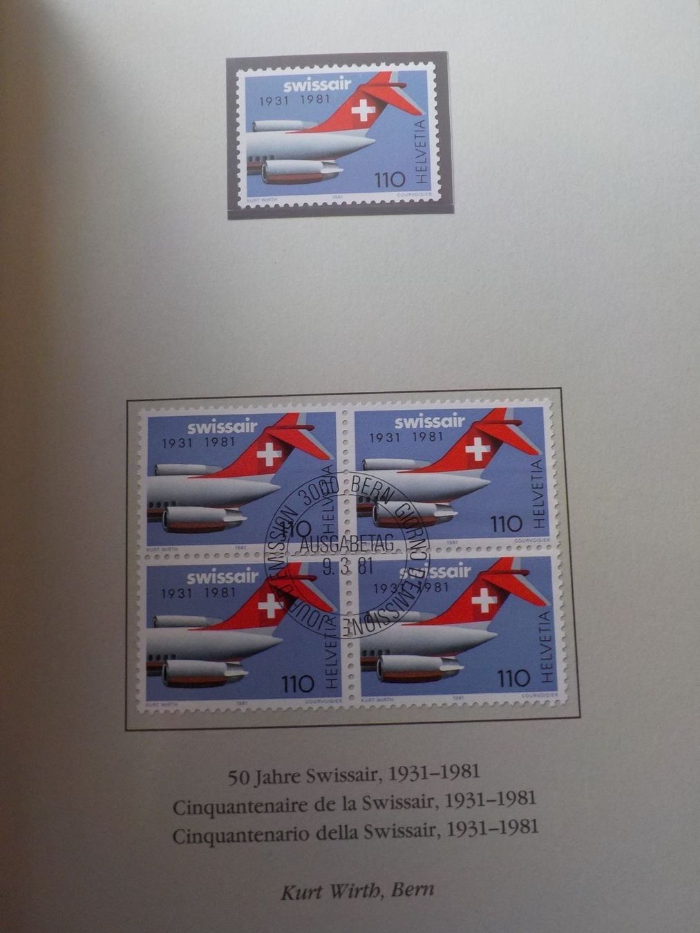 Tutti i francobolli: 1981, Sonderm.I+II+Stanser+Pro Aero+EU – Nuovo (secondo la descrizione) da Muri b. Bern venduto da Ricardoverkauf 4