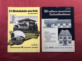 25 wohnhauser aus Holz - 50 teilbare Einfamilienhauser