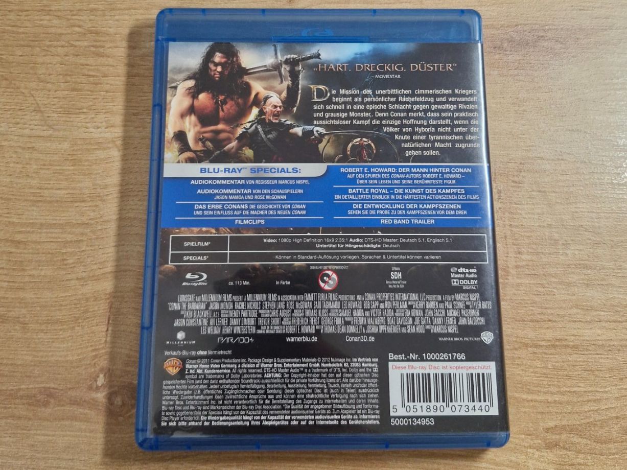 Alle DVDs: Conan (2011) RAR Bluray – Gebraucht aus Pfungen von Whitie 1