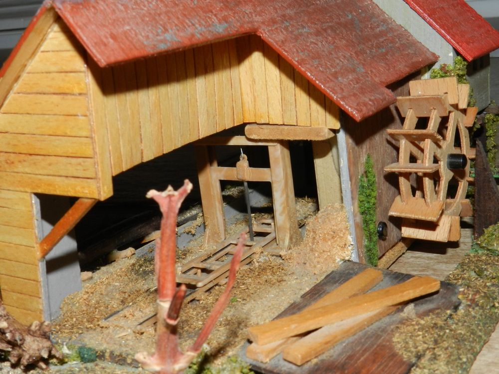 Faller H0 Romantisches Sägewerk aus Holz und Karton (Gebraucht) in Jona ...