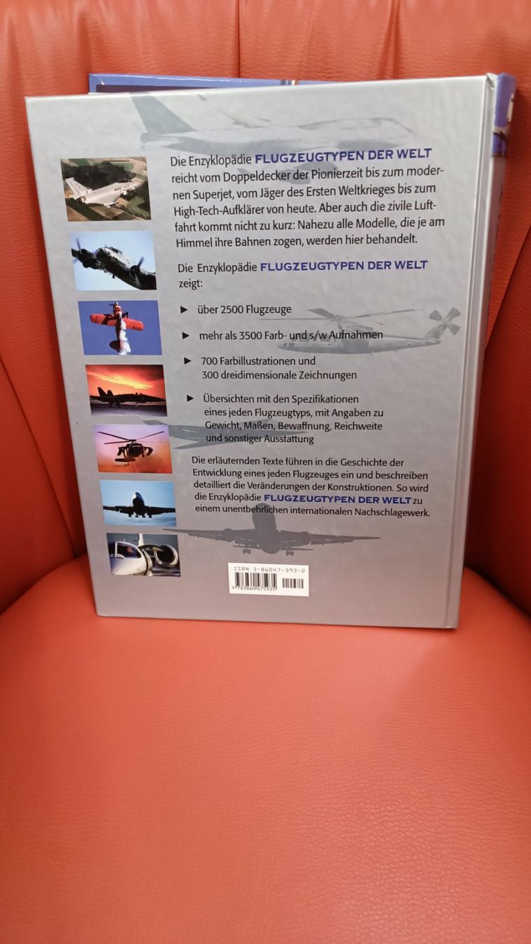 Bücher: Flugzeugtypen der Welt - Modelle, Technik, Daten, Top! – Gebraucht aus Reiden von Zofi-Brocki 1