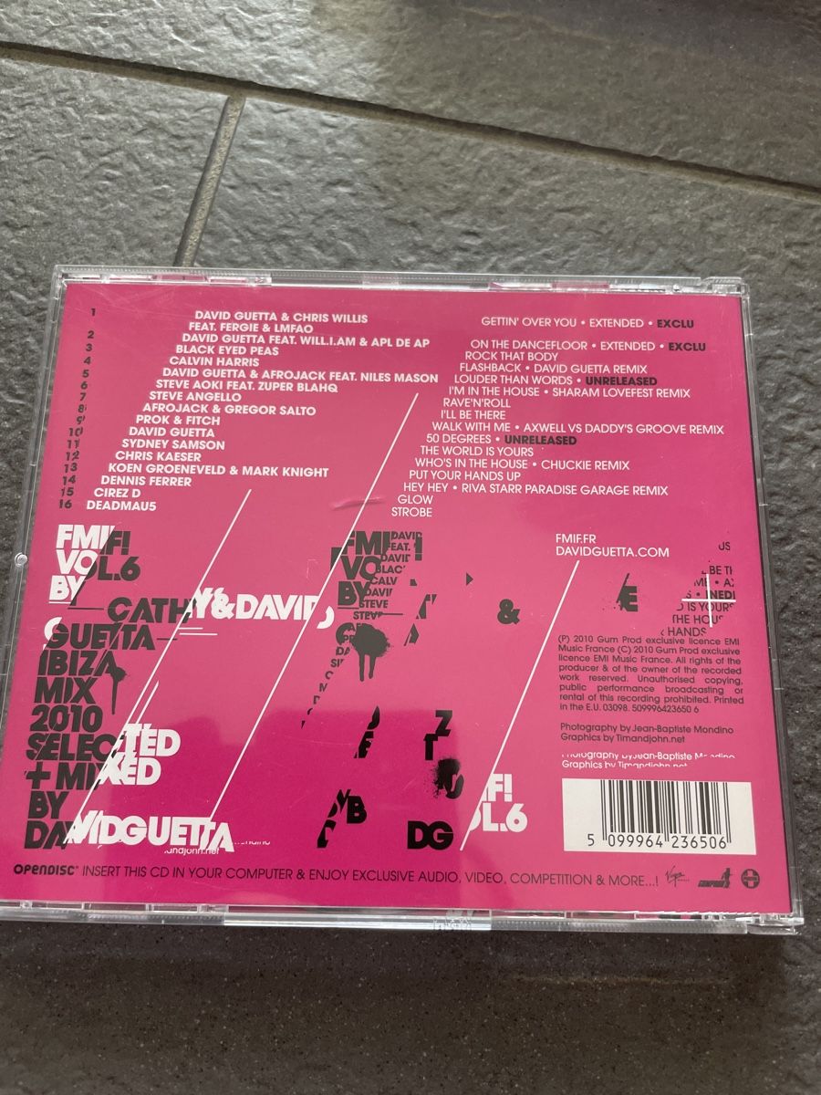 CDs: CD David Guetta - F*** Me I'm Famous – Gebraucht aus Unterkulm von son_fcs2 1