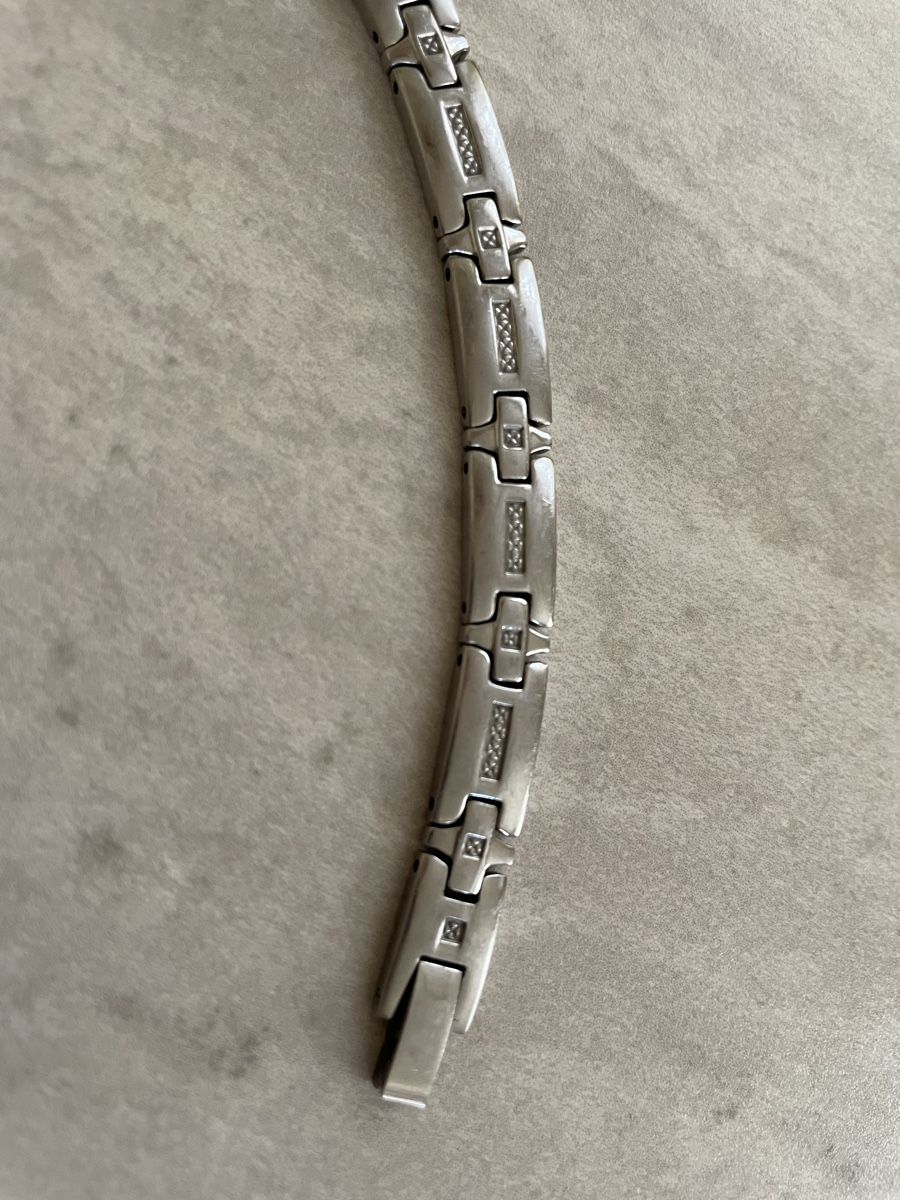 Armbänder & -reifen: Armkette aus Chromstahl  – Gebraucht aus Flawil von Naphtali 1