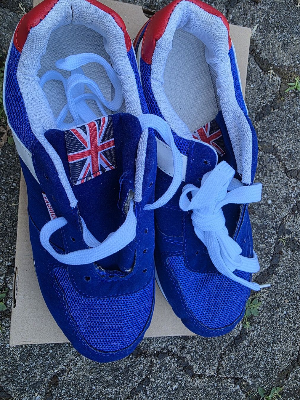 Chaussures hommes: Sneakers blau Grösse 43 neu – Neuf (Voir description) à Reinach BL par bru_qpv2 1