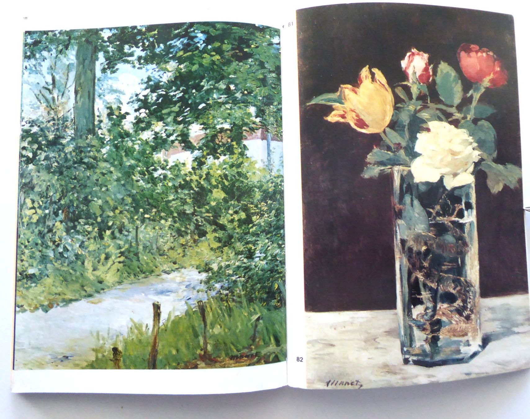 Bücher: Manet Büchlein mit 80 Farbtafeln. Text in englisch – Gebraucht aus Aesch BL von Kauri1 7