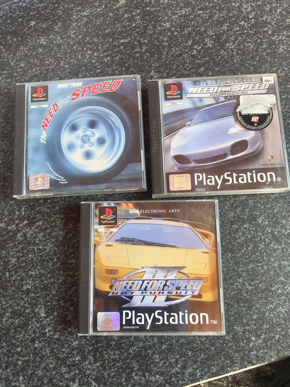 Sony Giochi: Need for Speed 1,3 und porsche – Usato da Attiswil venduto da JP1291