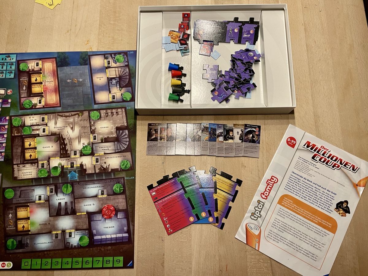 Tiptoi Giochi: Der Millionen Coup, Tip toi Spiel – Usato da Birr venduto da himmelblau015 2