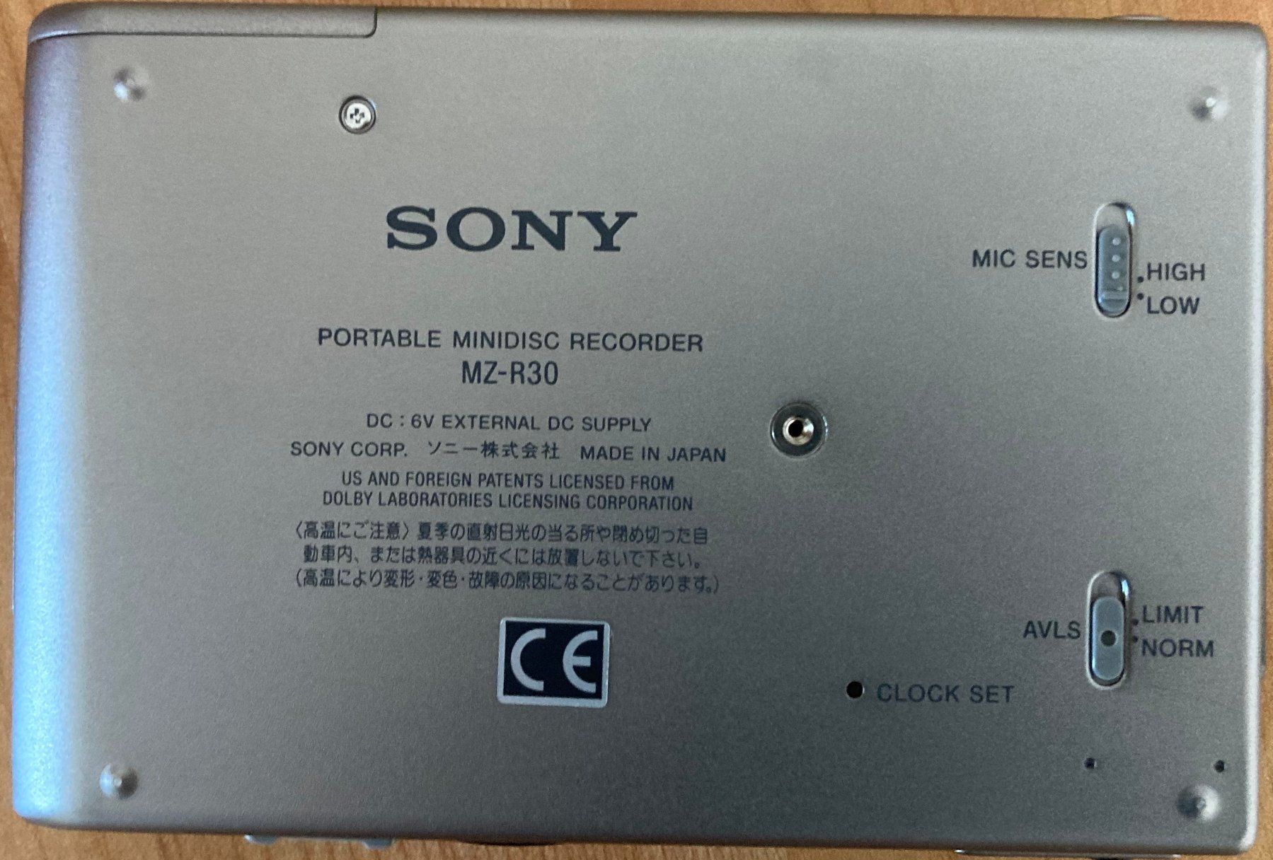 Sony Minidisc: Sony MD Walkman MZ-R30 Minidisc Recorder – Gebraucht aus Uster von ju314 2