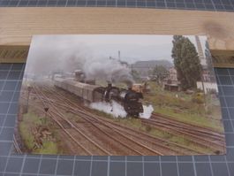 Echtfoto deutsche Reichsbahn Dampflok
