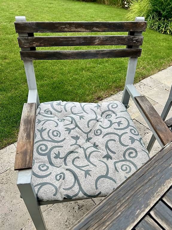 Set di tavolo e panche: Gartentisch mit 6 Stühlen – Usato da Gerolfingen venduto da Pinggu71 1