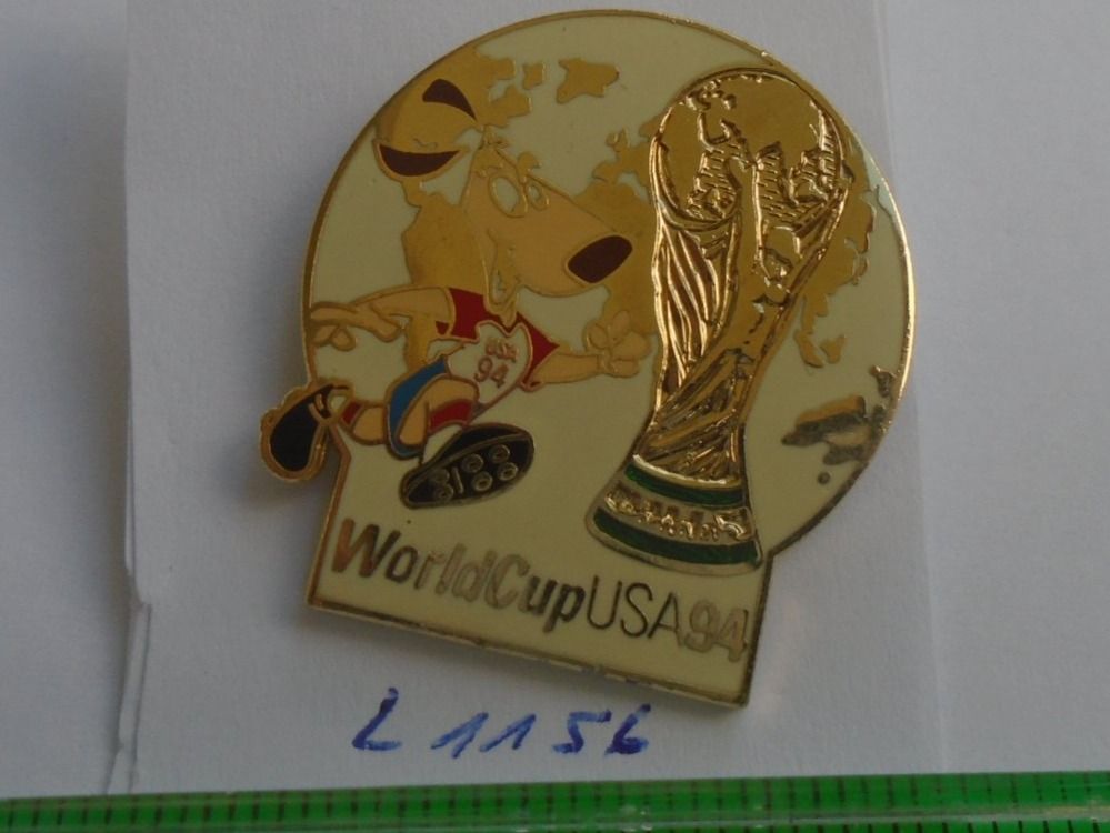 Pin's Football Coupe Du Monde USA 94 - Édition Aminco / ISL (Occasion, Signé WC'94)