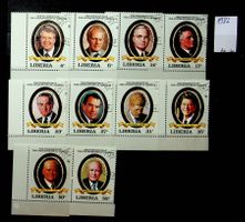 AFRIQUE LIBÉRIA  TIMBRES OBLITÉRÉS 1982.  /JT85