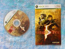Xbox360: Resident Evil 5 Gold Edition *NUR CD*