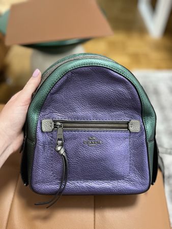 Coach Tasche, Rücksack, aus Leder 